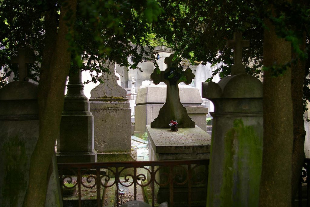 Pere Lachaise cimetary 2 by Jean Charles Dicharr…