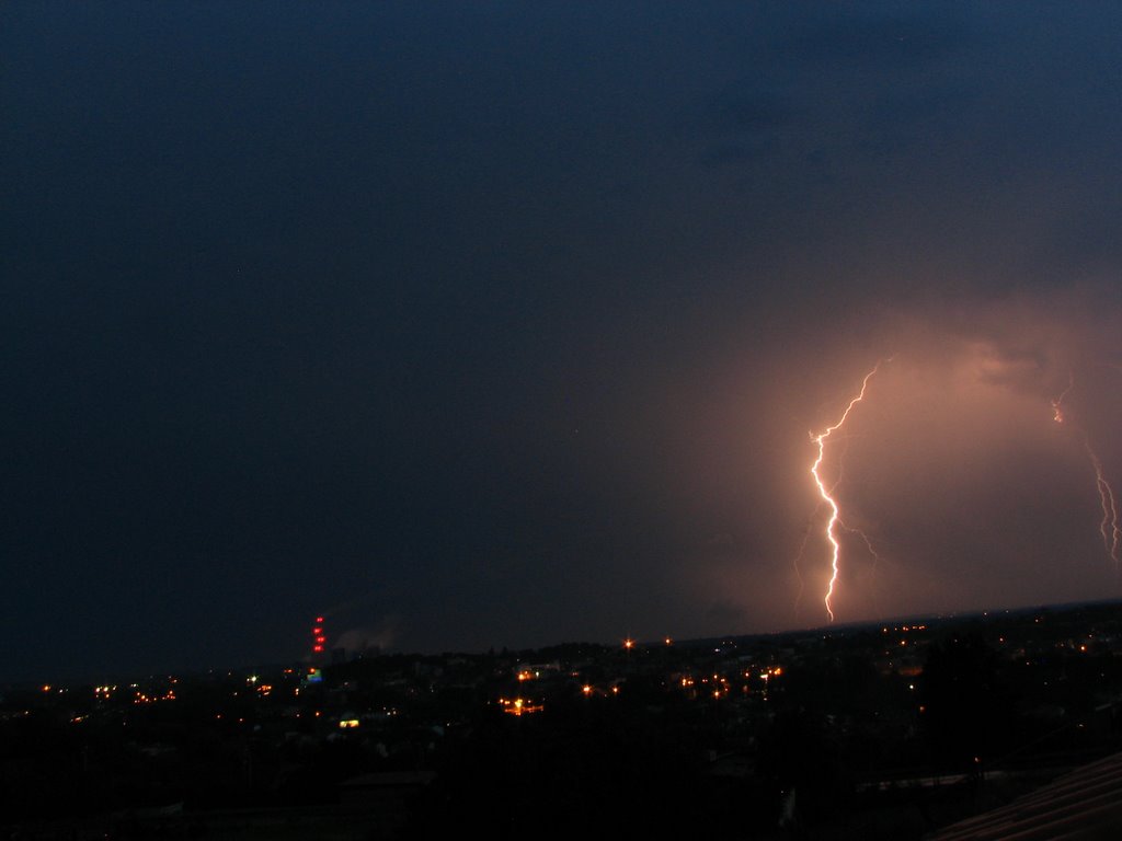 Storm over Bedzin by Dawid W