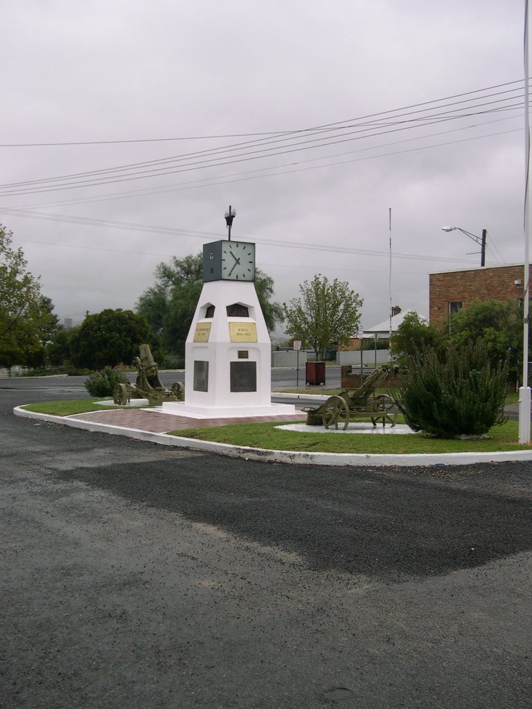 War Memorial Werris Creek, NSW, Australia by Donald Kennedy