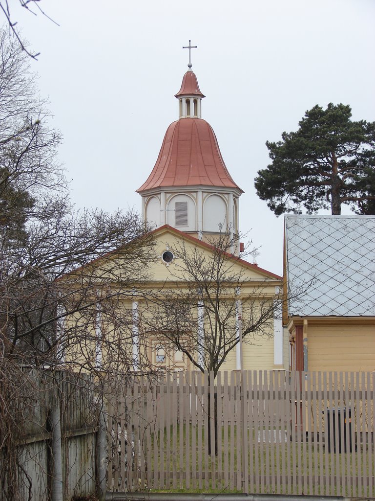 Majoru Dievmātes Bezvainīgās Sirds Romas katoļu baznīca (1910), Pilsoņu iela 32, Majori, Jūrmala, Latvia by M.Strīķis