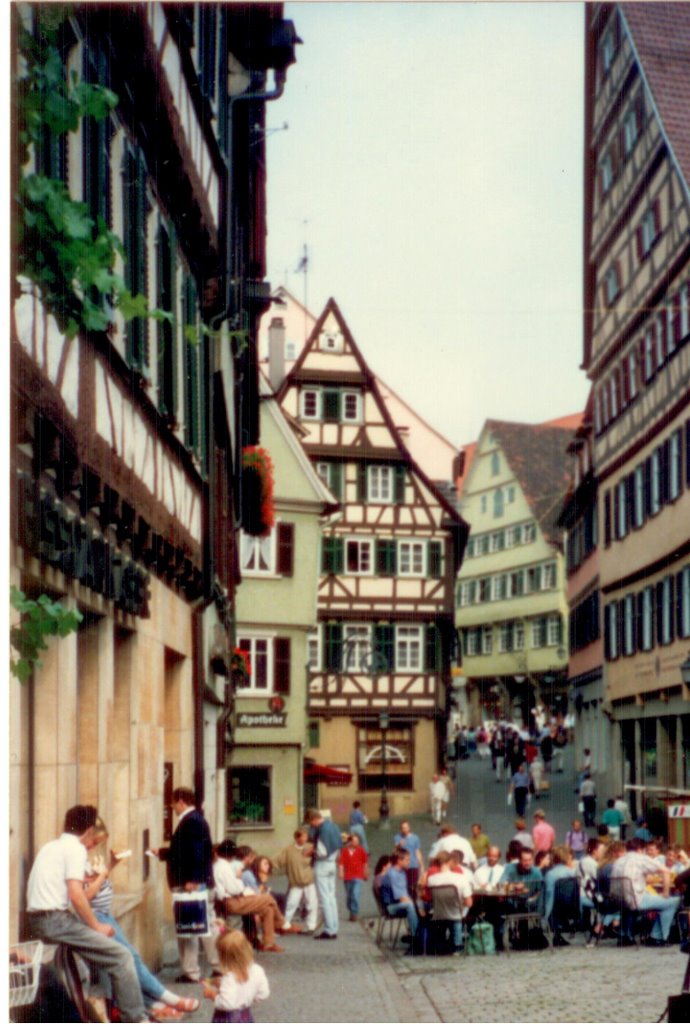 No centro histórico de Tübingen by RNLatvian - Rudolf