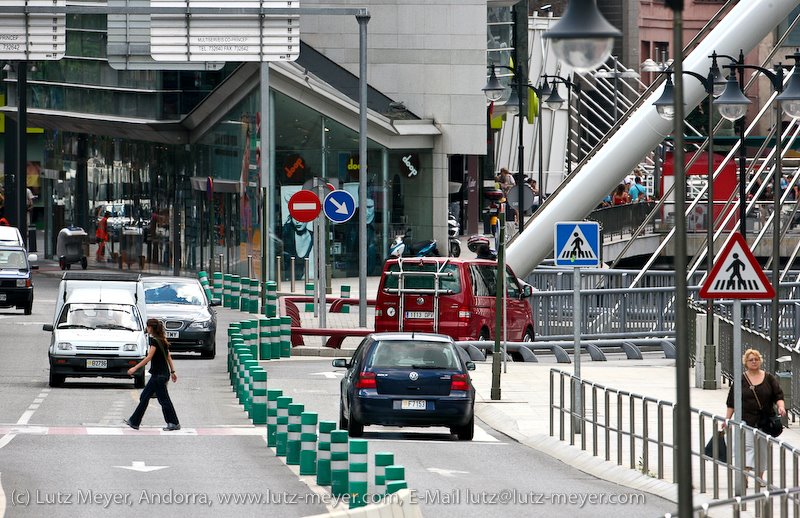 Placa Rotonda, Andorra la Vella, Andorra by Lutz Meyer