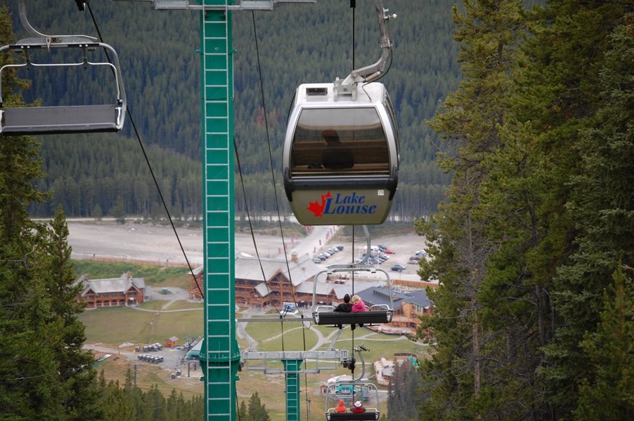 Lake Louise Mountain Resort September 2008 by Peter Bernard