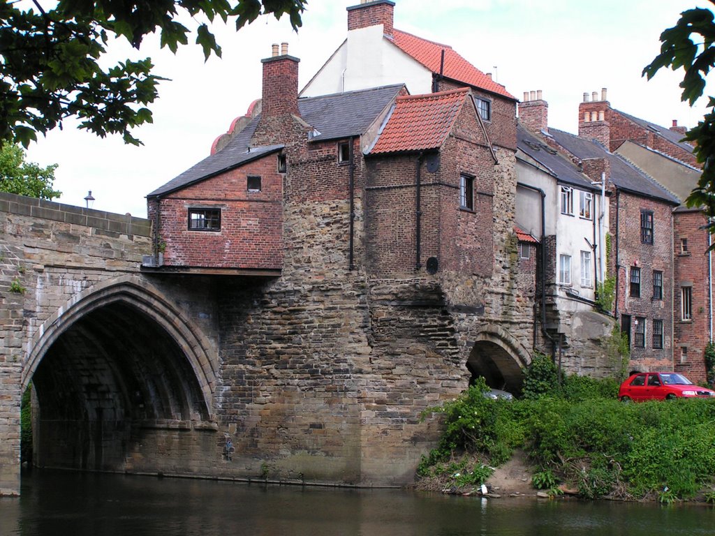 House by river in Durham by Mike Shields