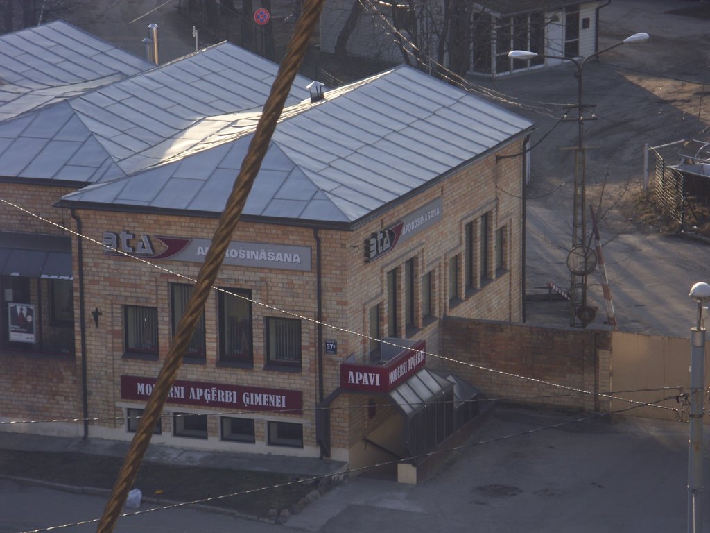 Shops in Riga's council district of Agenskalns by Libdemocracy