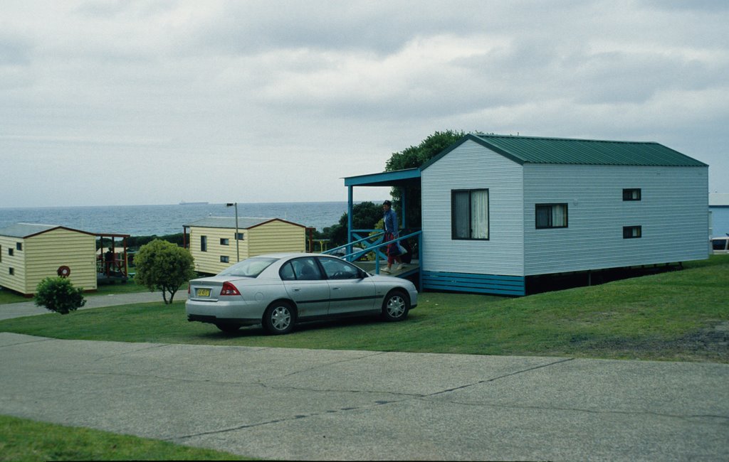 Caves Beach Campground by Kirk Parczyk