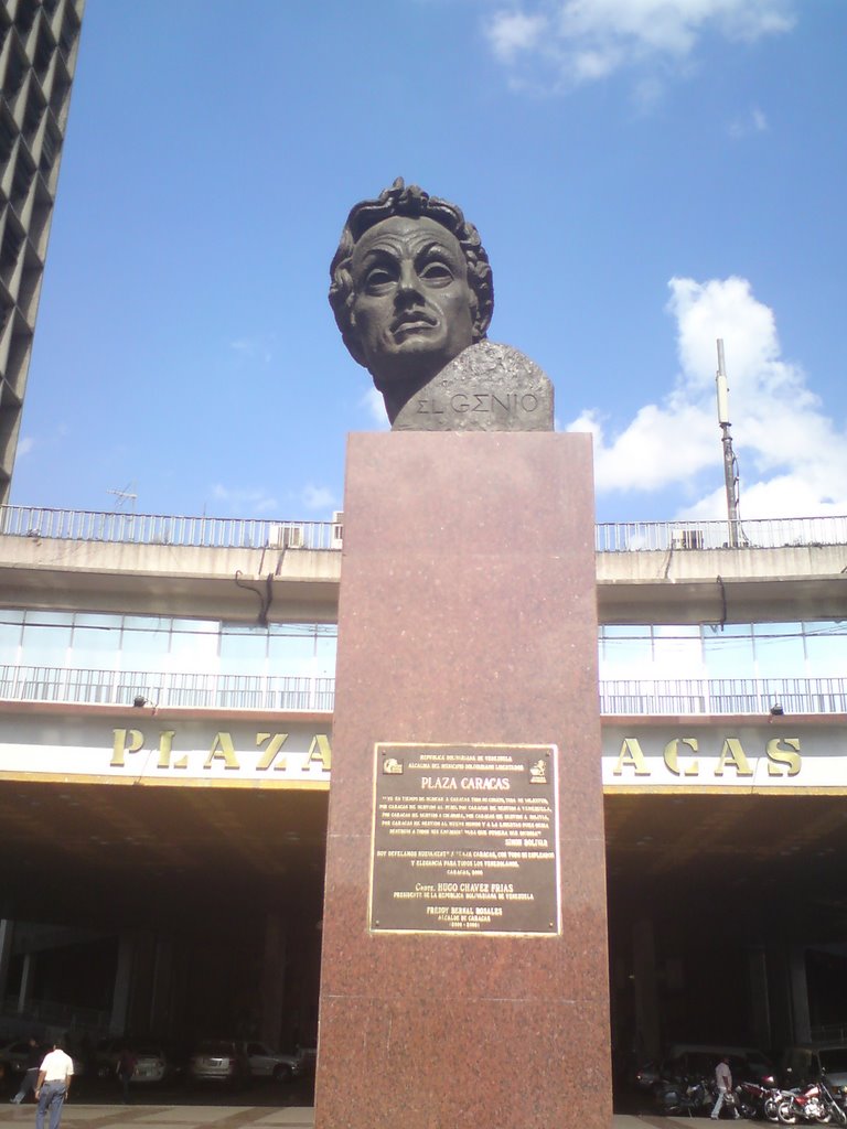 Simón Bolívar Plaza Caracas (El Genio) by pietros