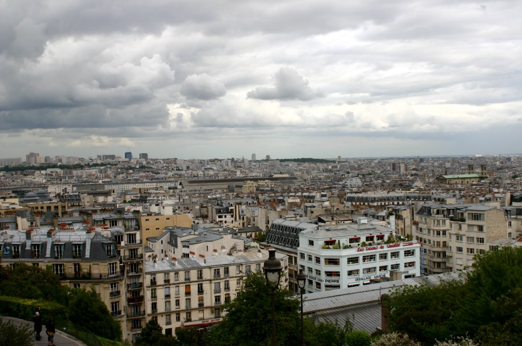 Paryż - panorama z Montmartre by heidegreen