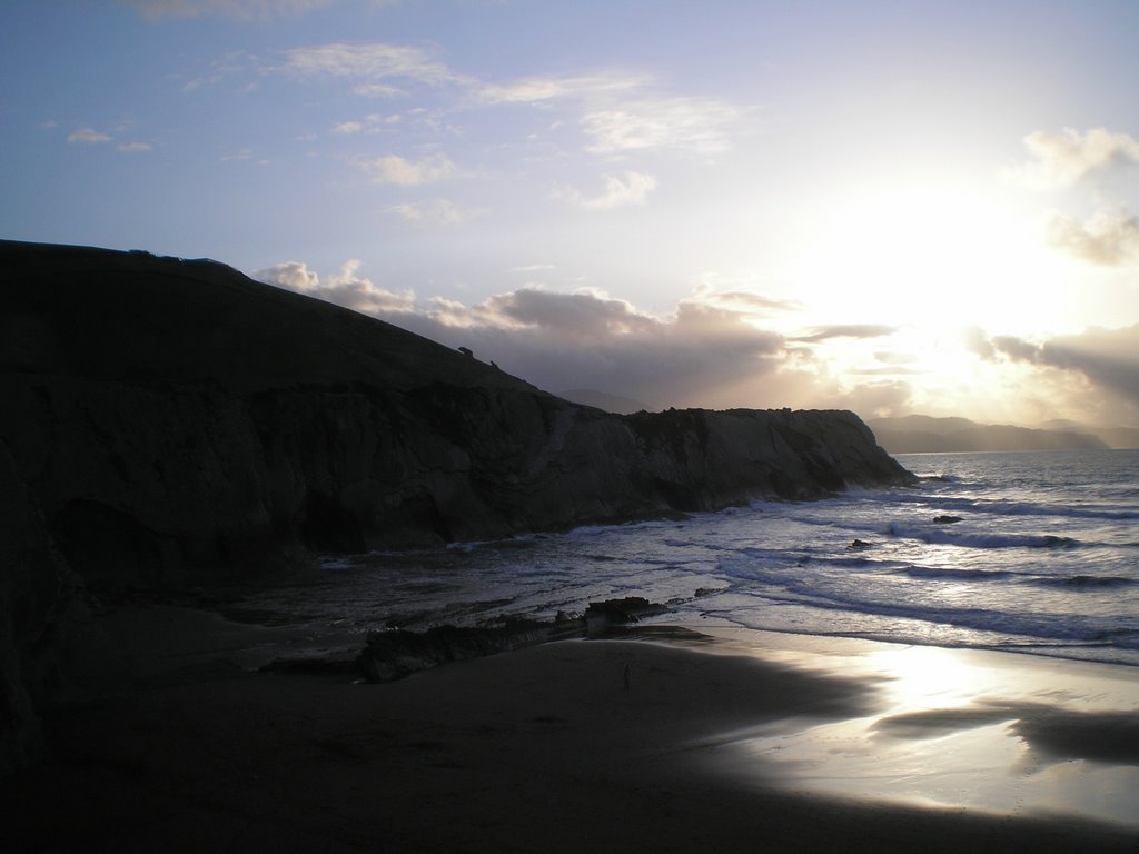 Atardecer en el Flysch_ZUMAIA by castizo