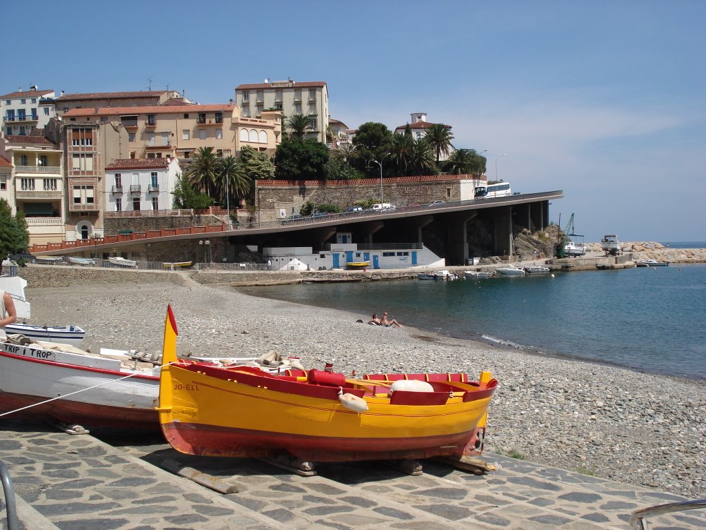 Plage de Cerbère mai 2007 by Pyreneo