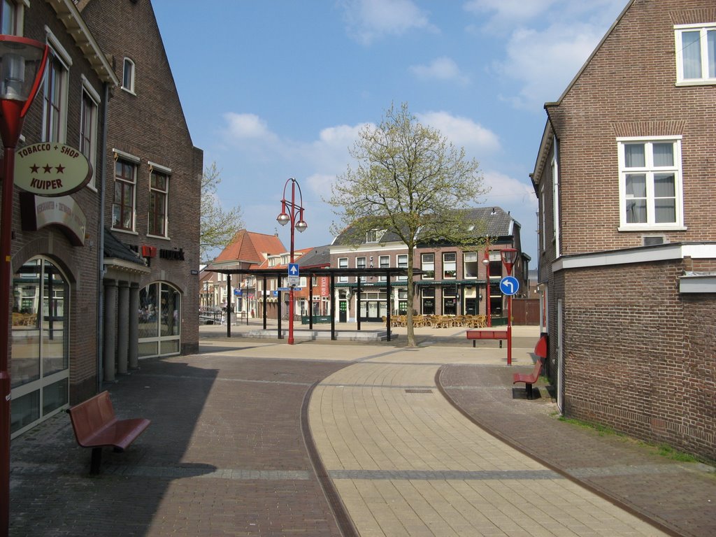 Verlaat zicht op Plein, Nijkerk by Remco Rutgers