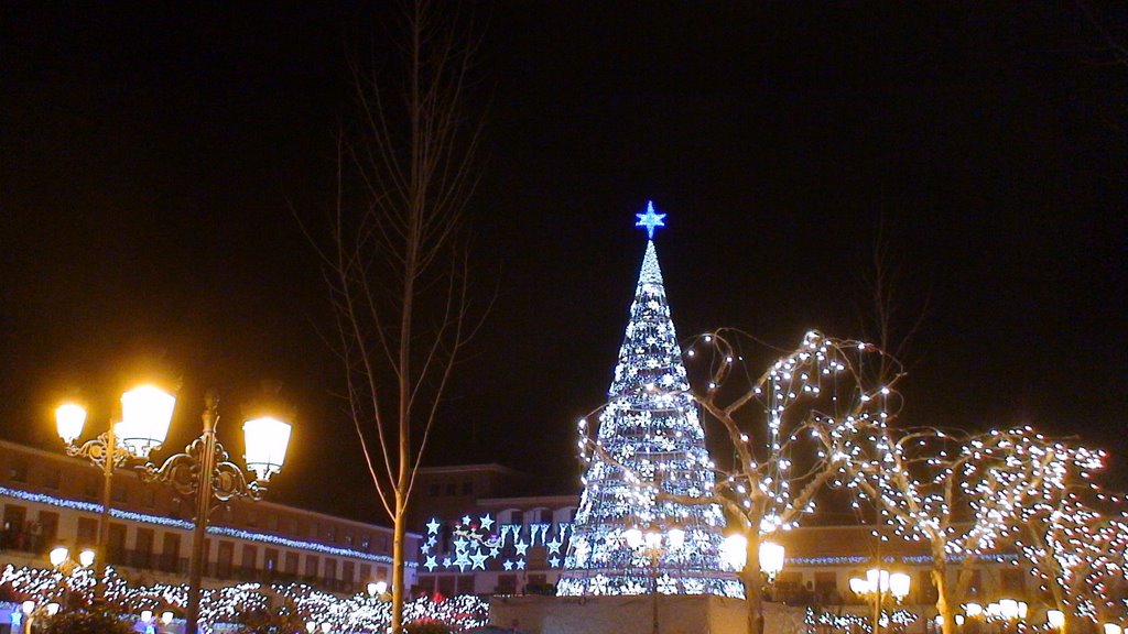 Arbol Navidad Plaza Mayor by juananbtf