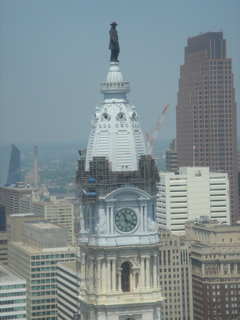 City Hall seen from the Loews Philadelphia Hotel by aviator_rob