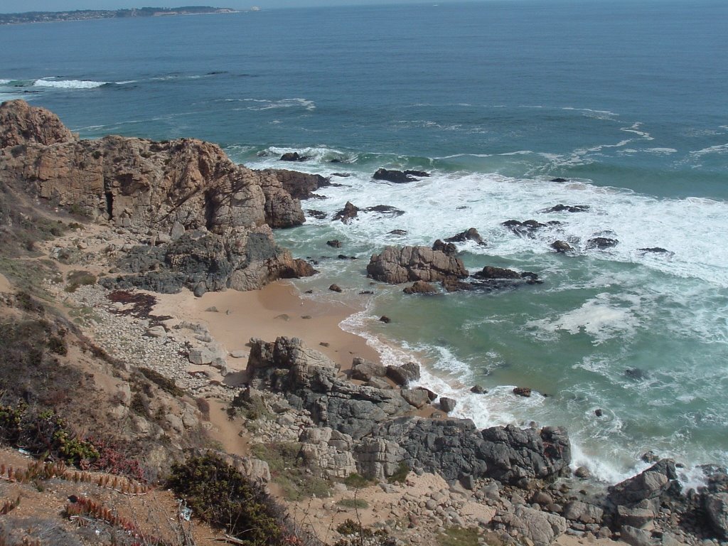 Playa Chica desde el mirador by elchiva1968