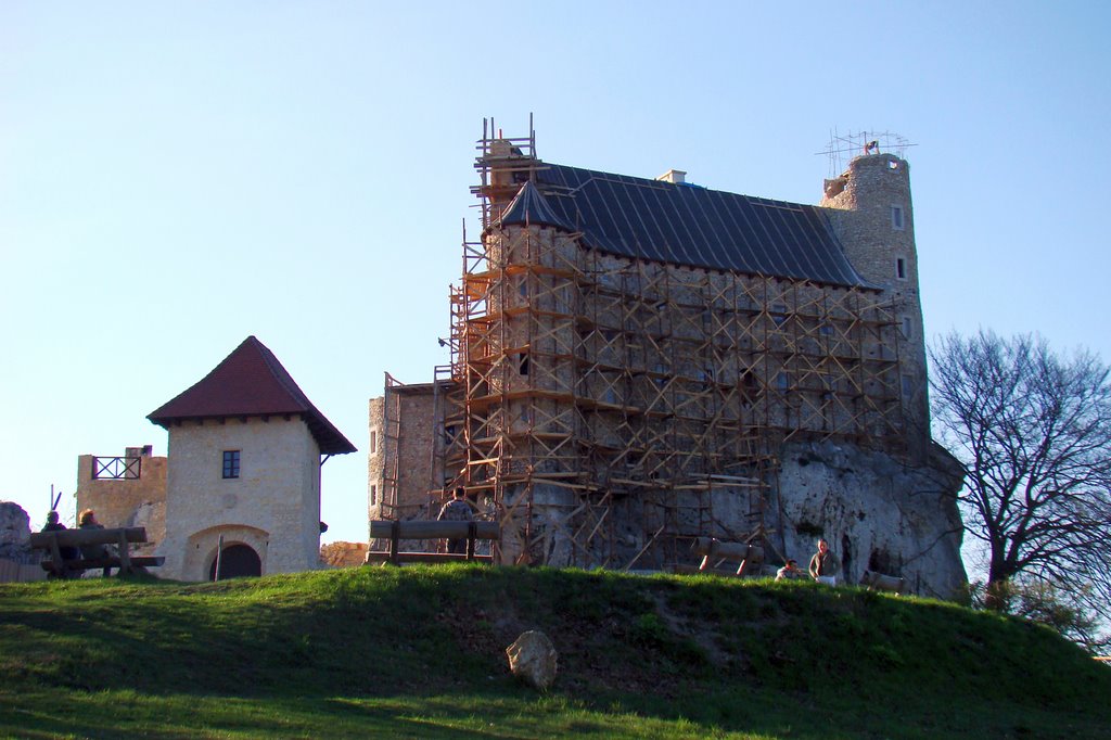 Zamek Bobolice, kwiecień 2009 by Robi K