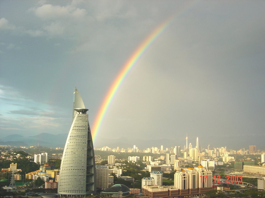 View fr Pantai Panoram Condo-Rainbow by Cel36