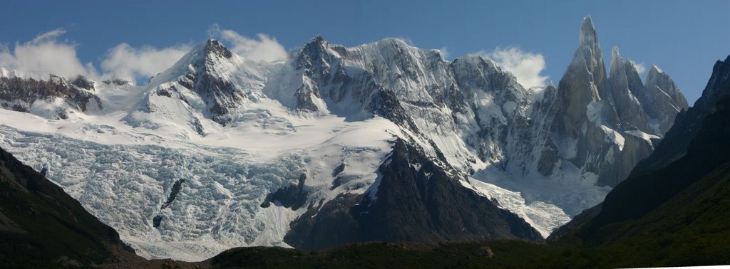 Cerro Torre and Glacier by daisy