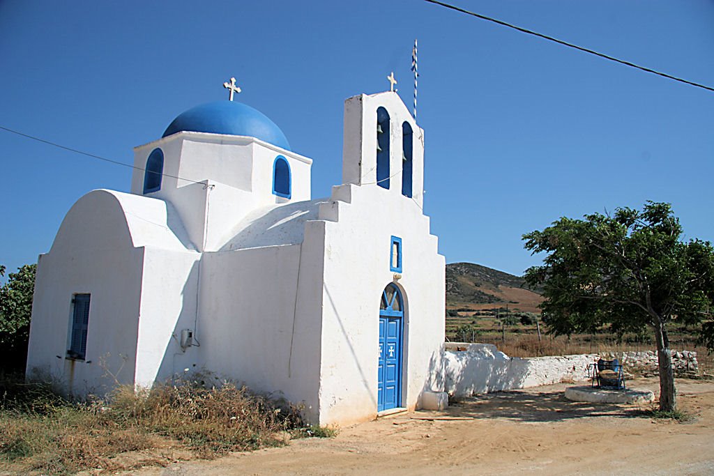 Antiparos, Kambos, Church by pks-norway