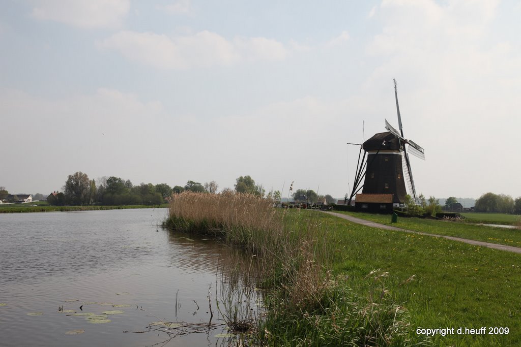 3rd mill at the Molenvaart by Dick Heuff