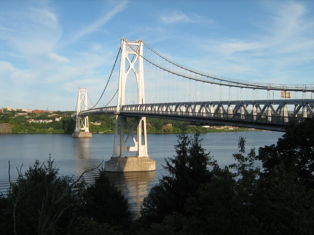 Mid-Hudson Bridge from Highland, NY by MFWills