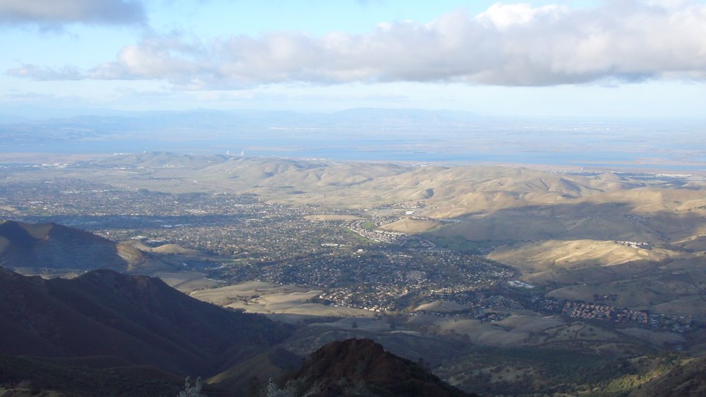 WalnutCreek, CA, Landscape from Mont Diablo by marclacroix