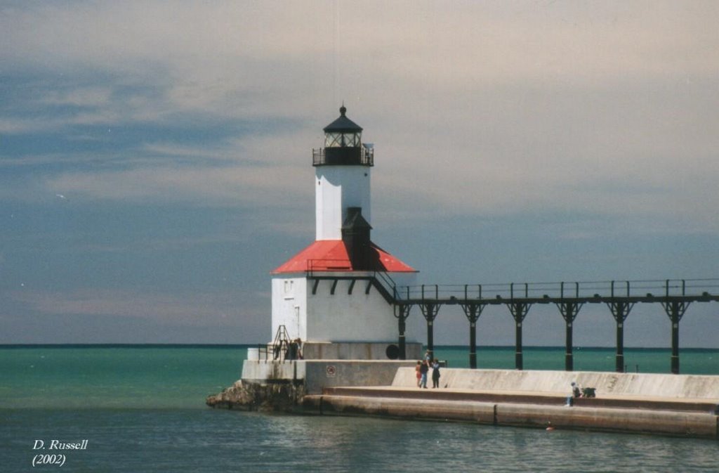 Light House Michigan City Pier by DougRuss