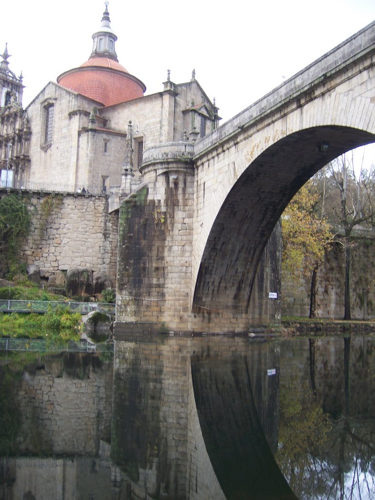 O Tâmega e o Mosteiro de S. Gonçalo by lelf