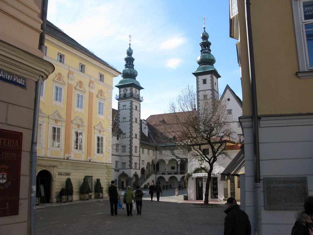 Landhaushof from Alterplatz by Dusan Richtarik