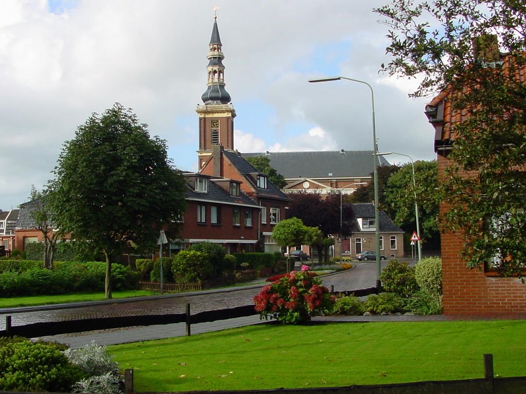 Kerk Farmsum by Dick van der Velde