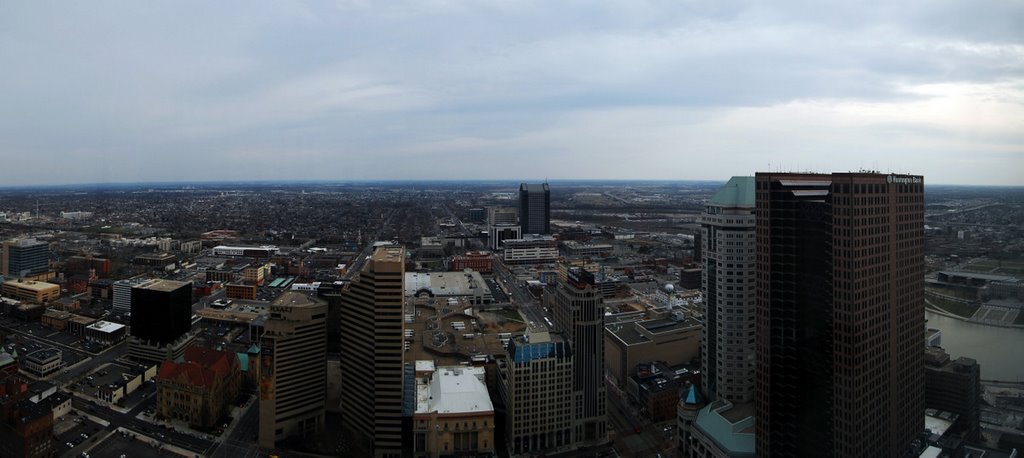 View from James A. Rhodes State Office Tower by heavymental.eu