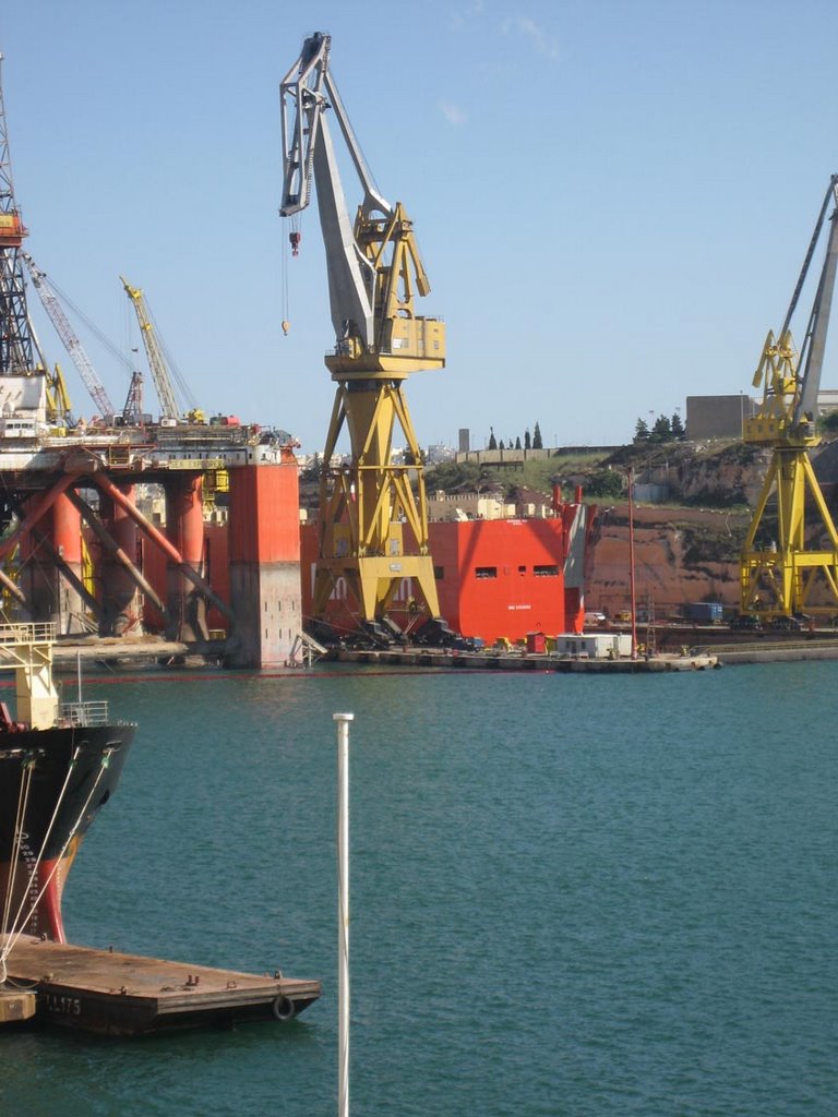 Red China Dock, Malta by sniggers