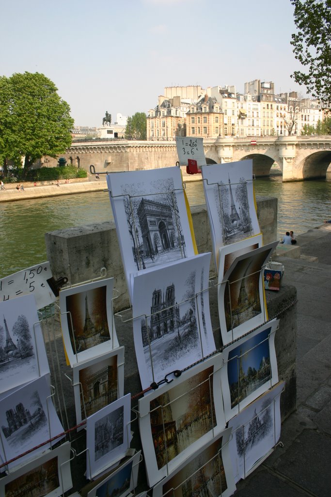 Quai de Conti, Paris, France by Hans Sterkendries