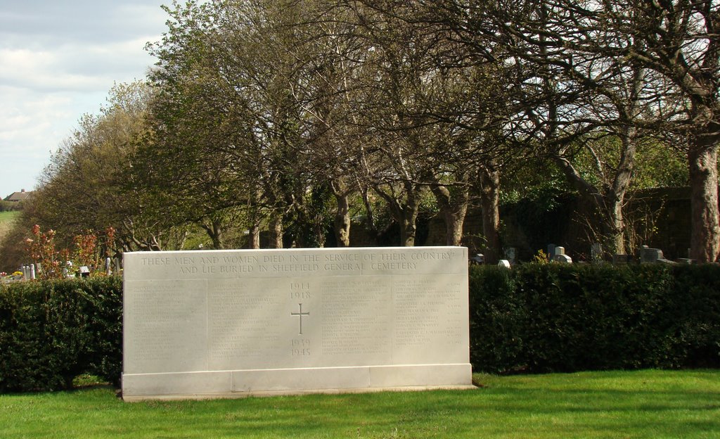 City Road Cemetery War Memorial 3, Sheffield S2 by sixxsix