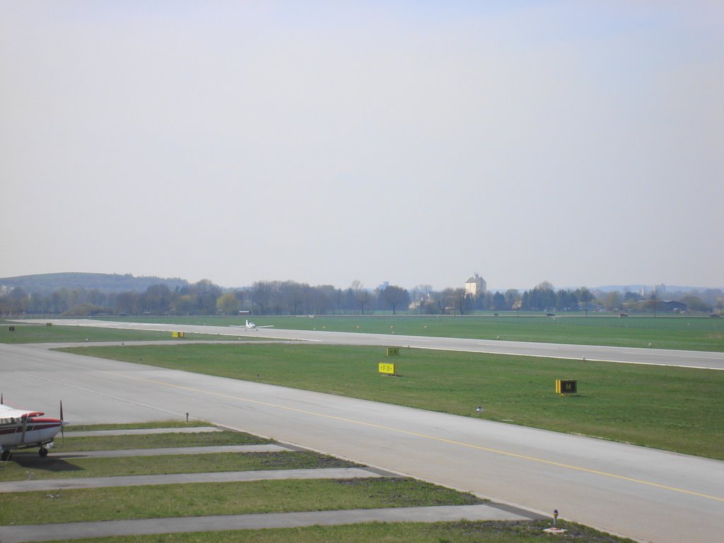 Der Start des Sportflugzeuges by WCB