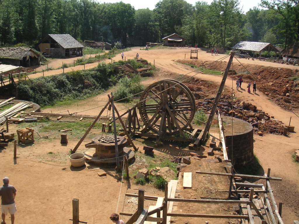 Le chantier médiéval de Guédelon by essepe