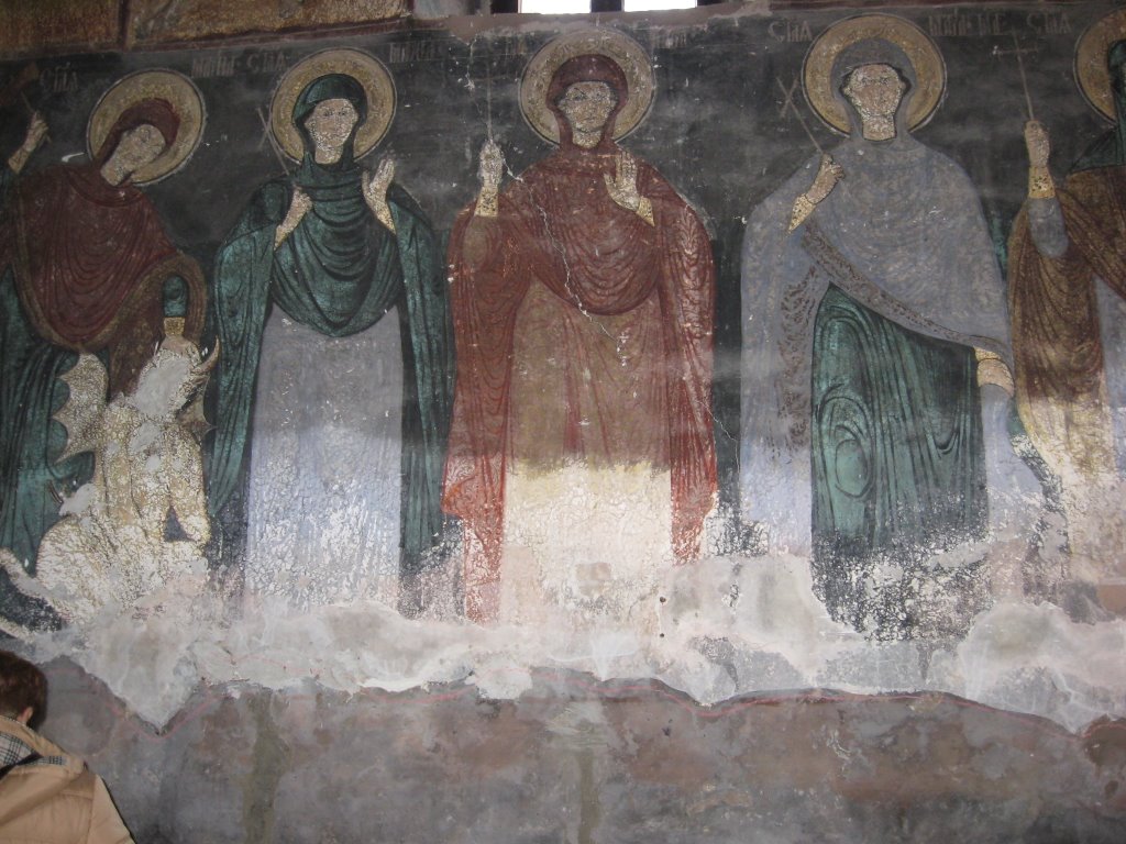 Fresco in Monastery Bođani by Sasa Sofronic