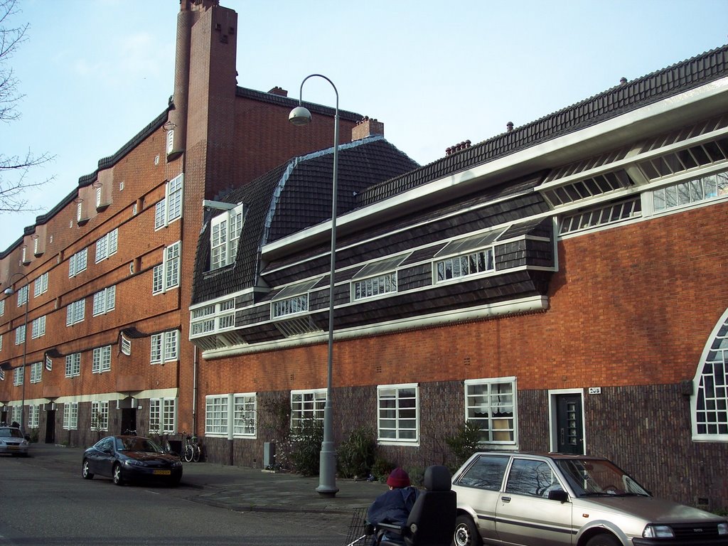 Oostzaanstraat Amsterdamse School by Hans R. van der Woud…