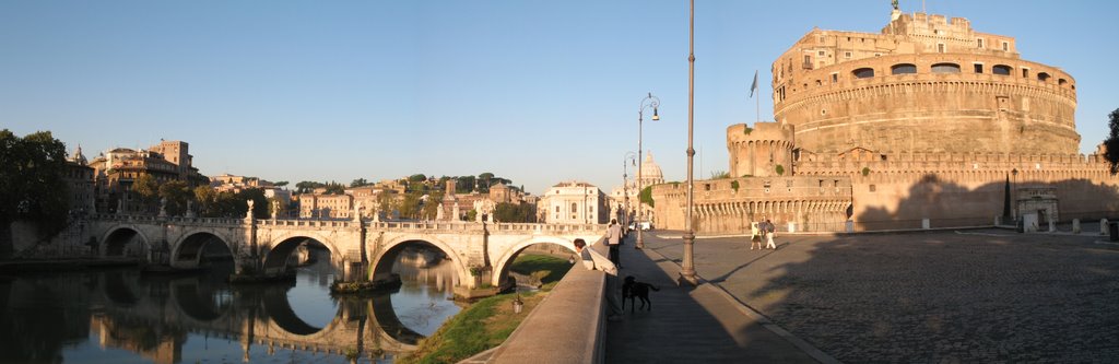 Castel St. Angelo, Rome by Eddie van Uden