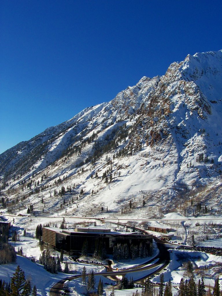 Cliff Lodge at Snowbird by Ronald Condello