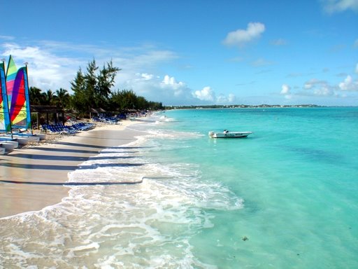 Beaches Turks and Caicos - view from dock by Chris G Smith Jr.