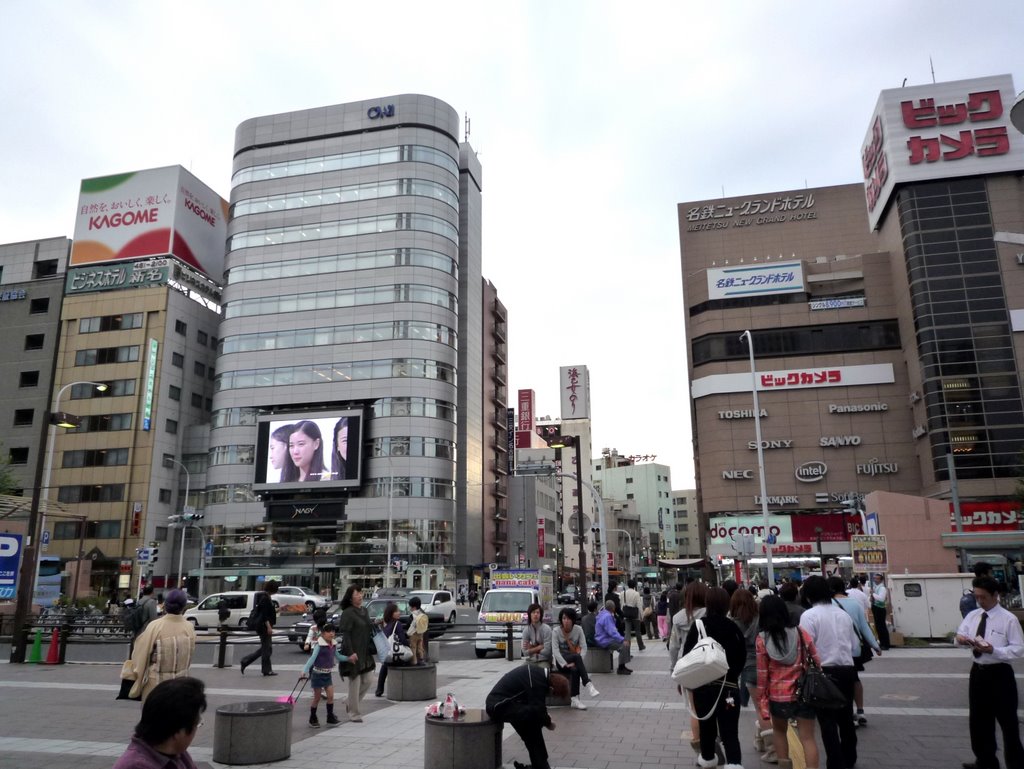 Nagoya Station west side 名古屋駅太閤通口 by Rattus norvegicus