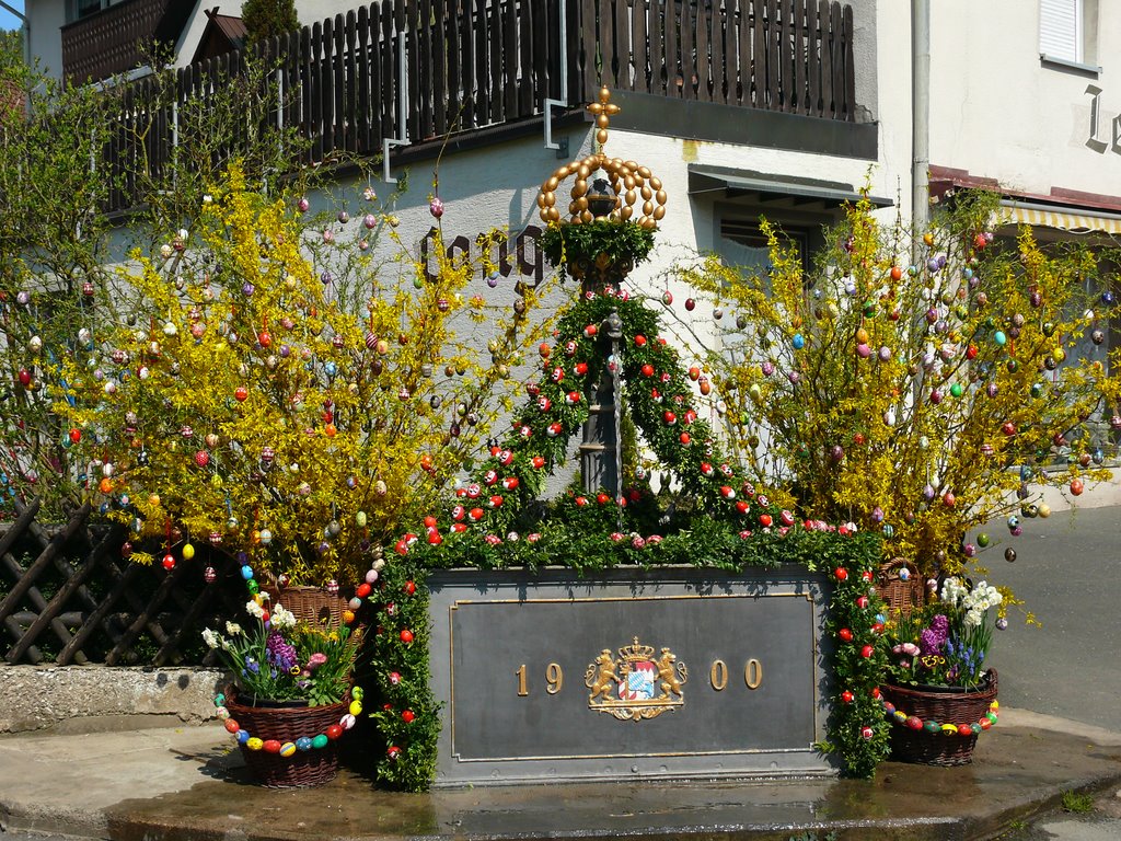 Ostern 2009 - Osterbrunnen in der Fränkischen Schweiz by tws_snoopy