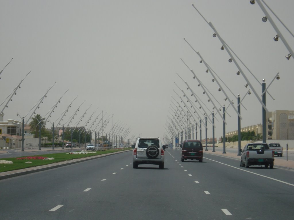 Al Waab Street, Doha by mathewpta