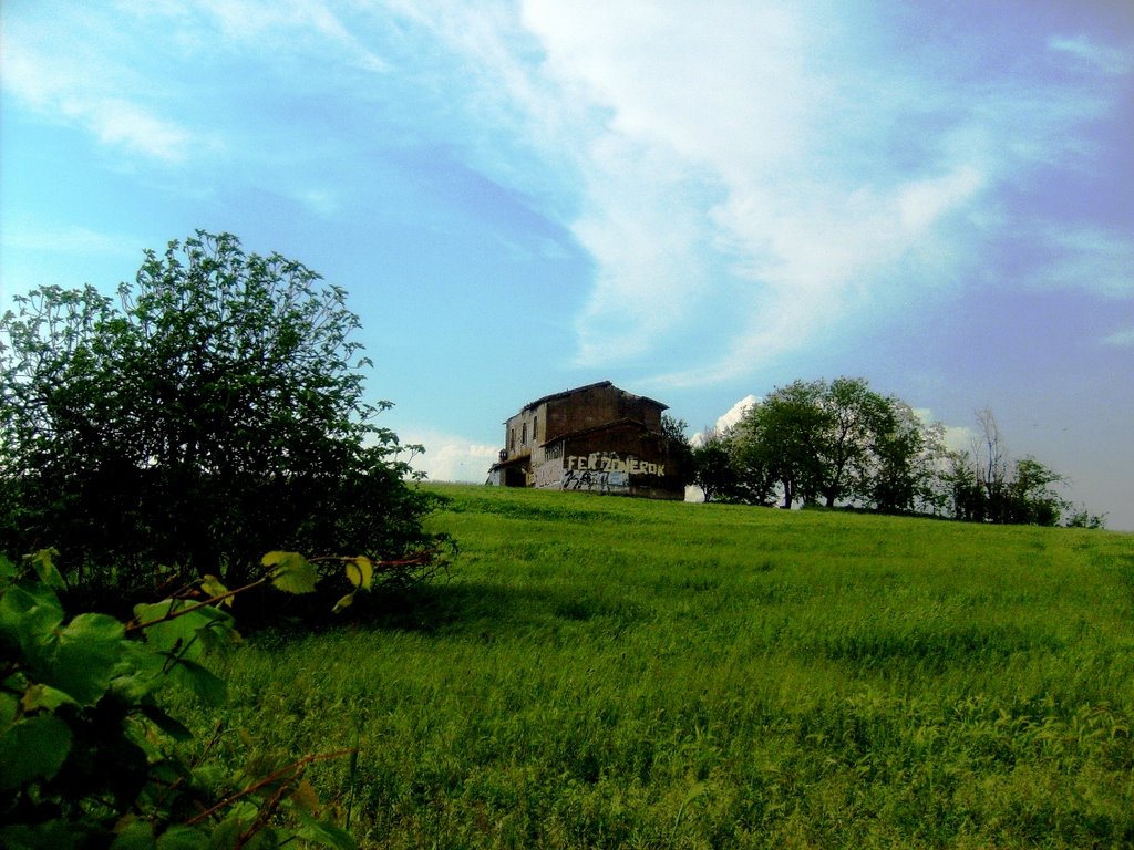 Vecchio casale nella campagna romana by GMauro