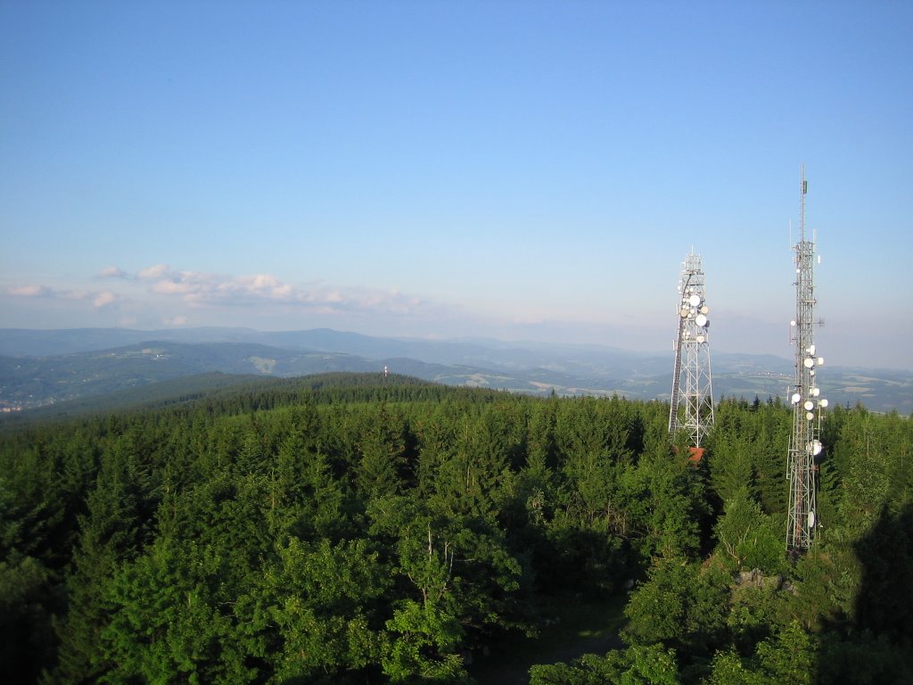 Rozhledna Černá Studnice / Outlook Tower Cerna Studnice by lukas_CZ