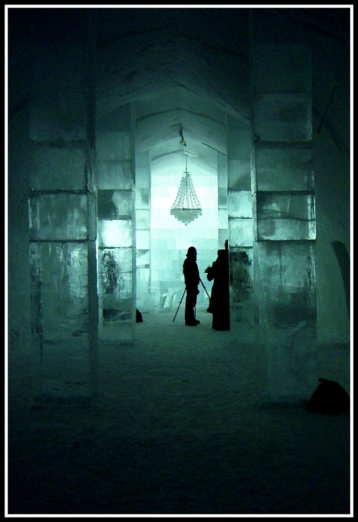 The ice-hotel in Jukkasjärvi by kmat