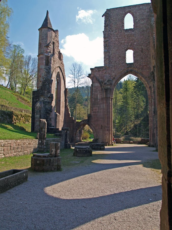 Allerheiligen, Ruine der Klosterkirche by Werner Hense