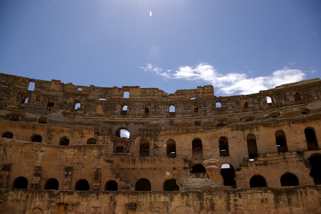 El Jem, Tunisia by Andre Sadowski