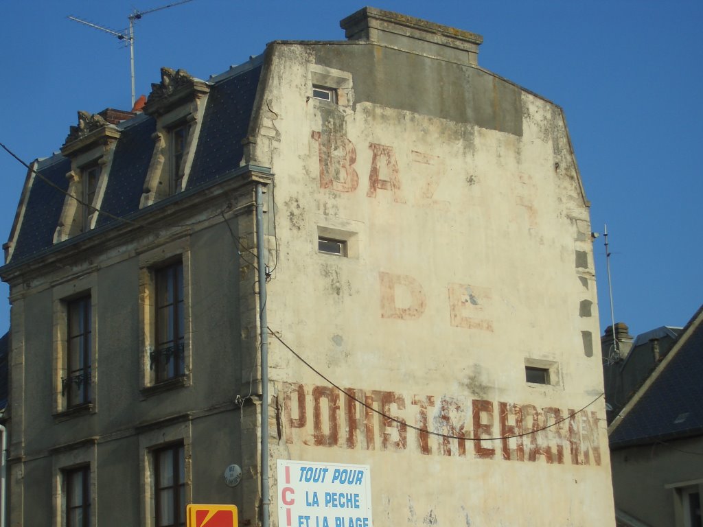 Preserved facade from D-Day by richierock