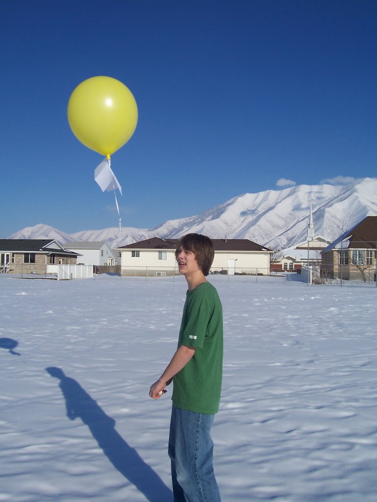 Balloon Kite at Larsen Elementary by Cameron Porcaro